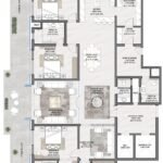 Floor Plan 4+1 BHK GROUND FLOOR TOWER 01-03