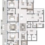 floor plan 5+1 BHK TOWER 1-3